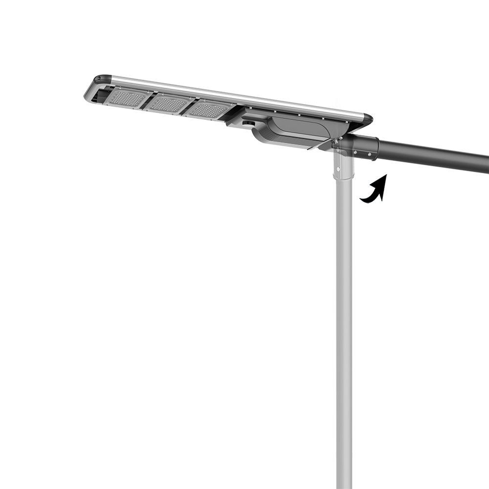 High Quality Lamparas Solares All in 1 Solar Street Light Motion Sensor Lighting