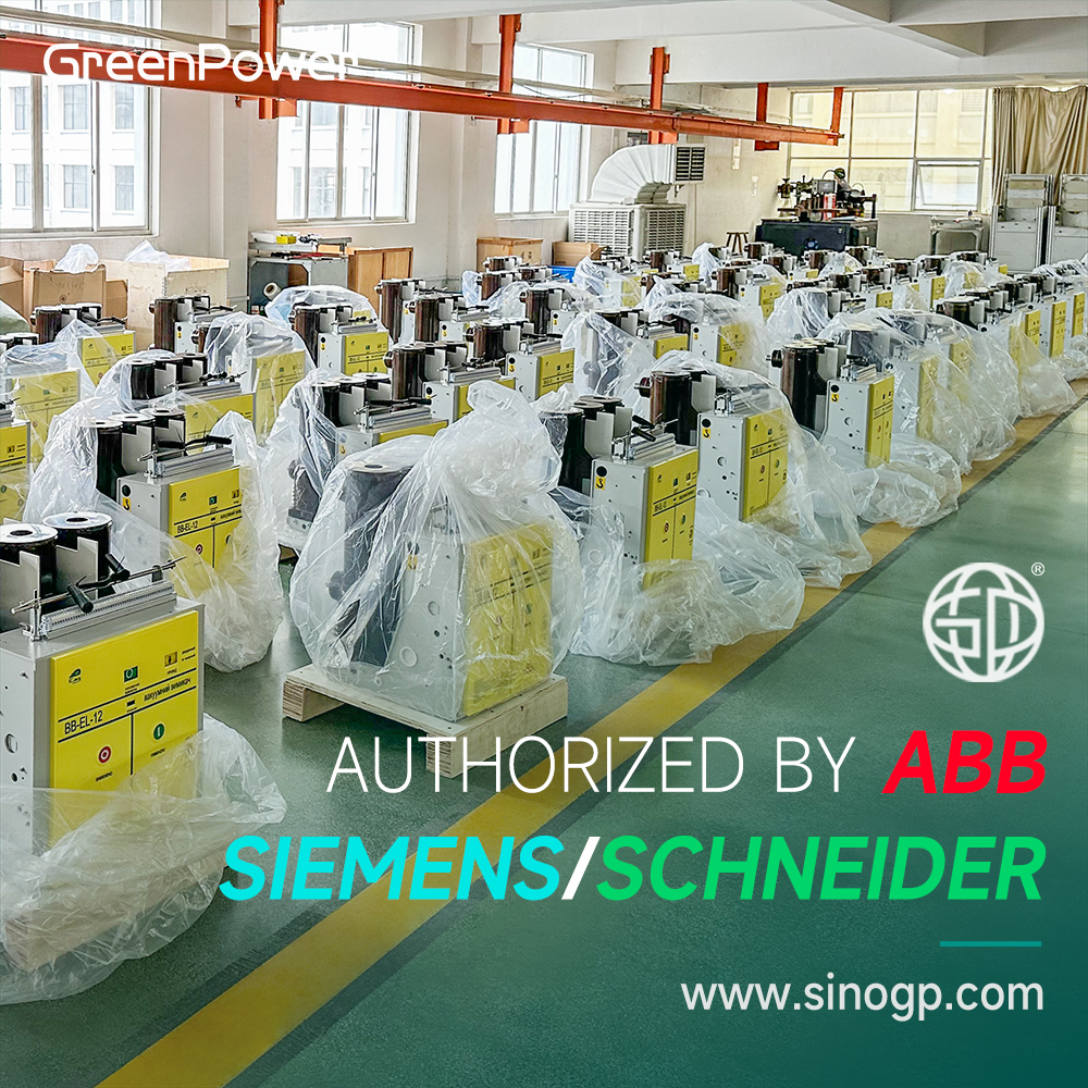 11kV 12kV 24kV VCB Indoor VD4 High and Medium Voltage 630A 1250A Automatic Vacuum Circuit Breaker