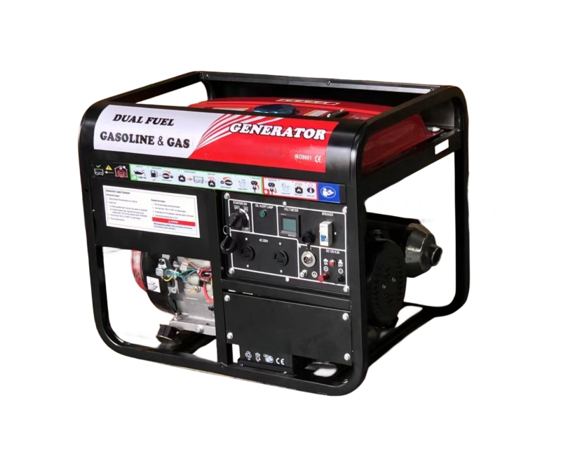 Yhs Fast Delivery 3000W 5000W 6000W 9000W 220V Open Type Small Electric Power Portable Power Diesel Generators for Home