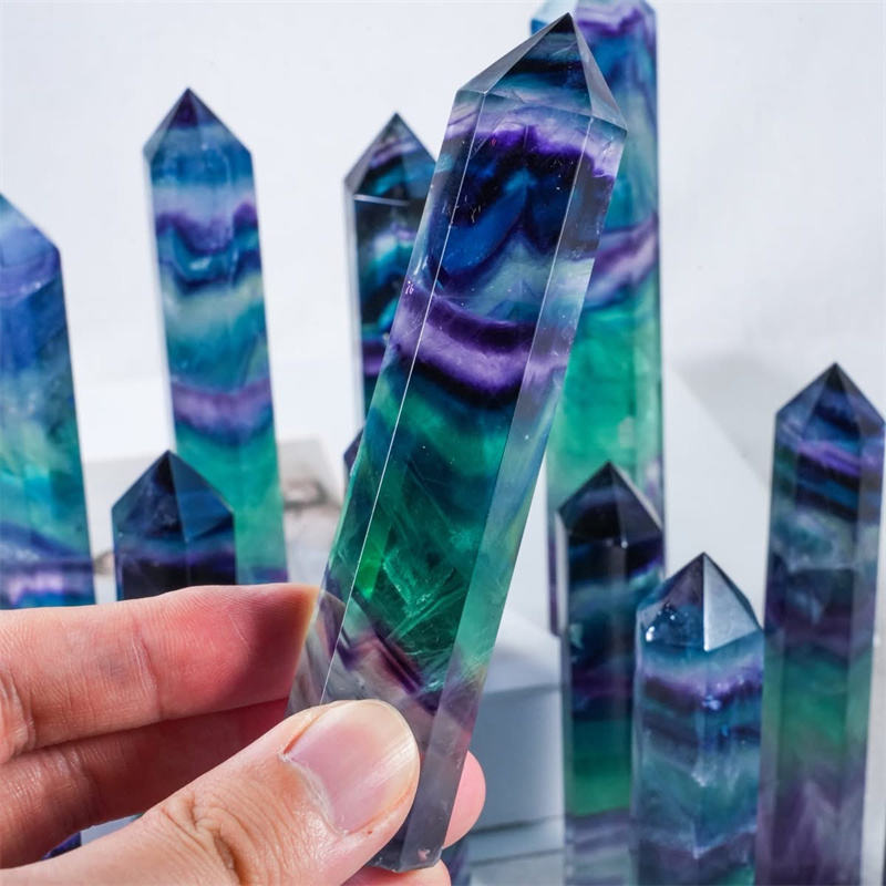 Башня из синего флюорита (Blue Fluorite)