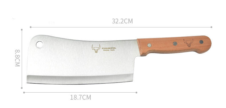 Традиционный тяжелый мясницкий нож (8, 9, 10 дюймов)