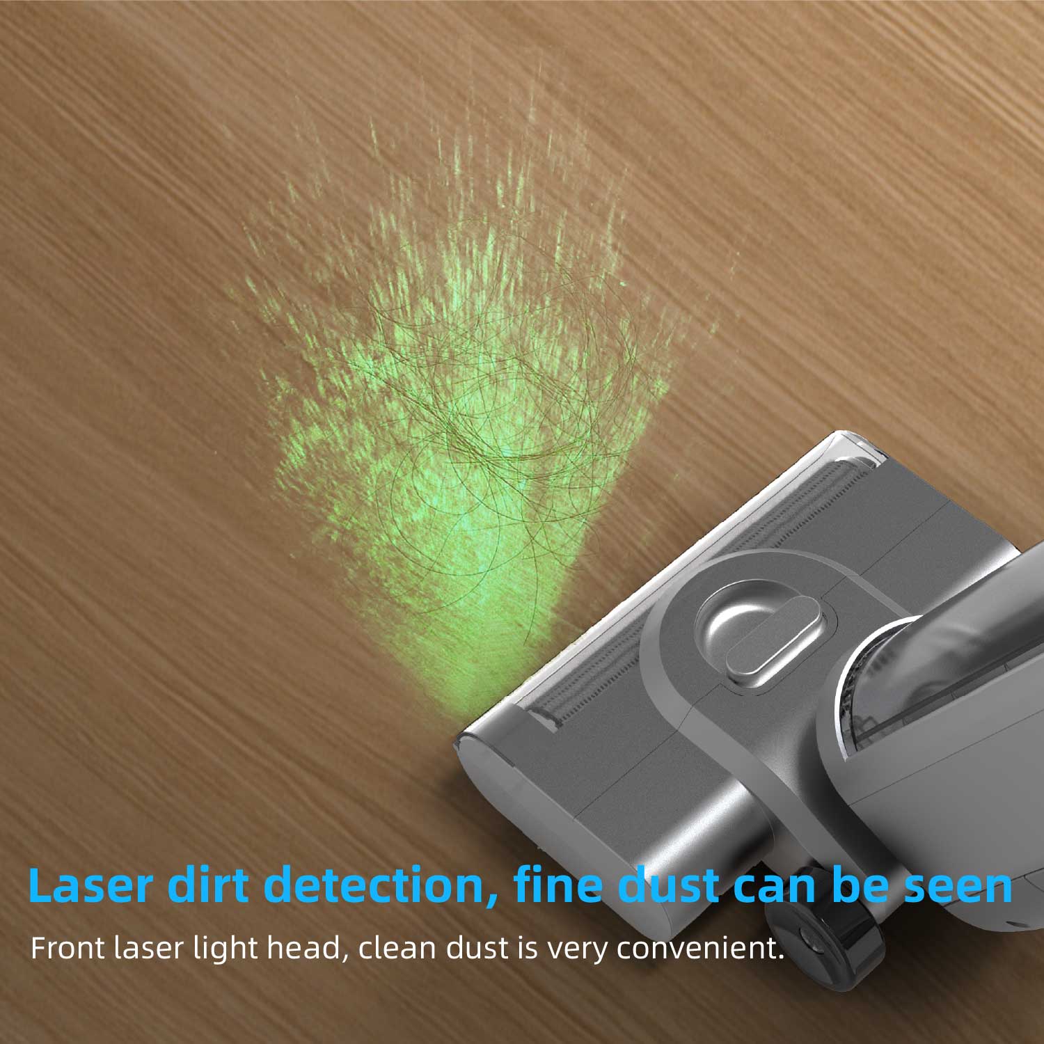Intelligent Multi-functional Handheld Vacuum Cleaner-Wet & Dry Bagged Blue Light Mode for Garage & Outdoor Use