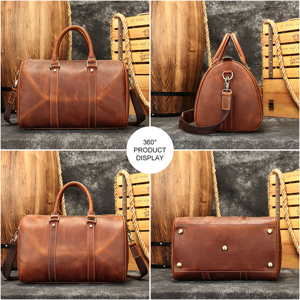 Кожаная дорожная сумка MARRANT (Full Grain Leather)