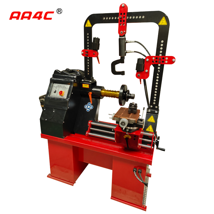 AA4C Rim Straightening Machine with Polishing Set in Promotion Wheel Straightening Machine for Rim Repair
