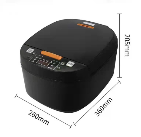 In Stock 5L Automatic Smart Digital Touch LCD Multi Non-Stick Silver crest Home Electric Digital Rice Cooker