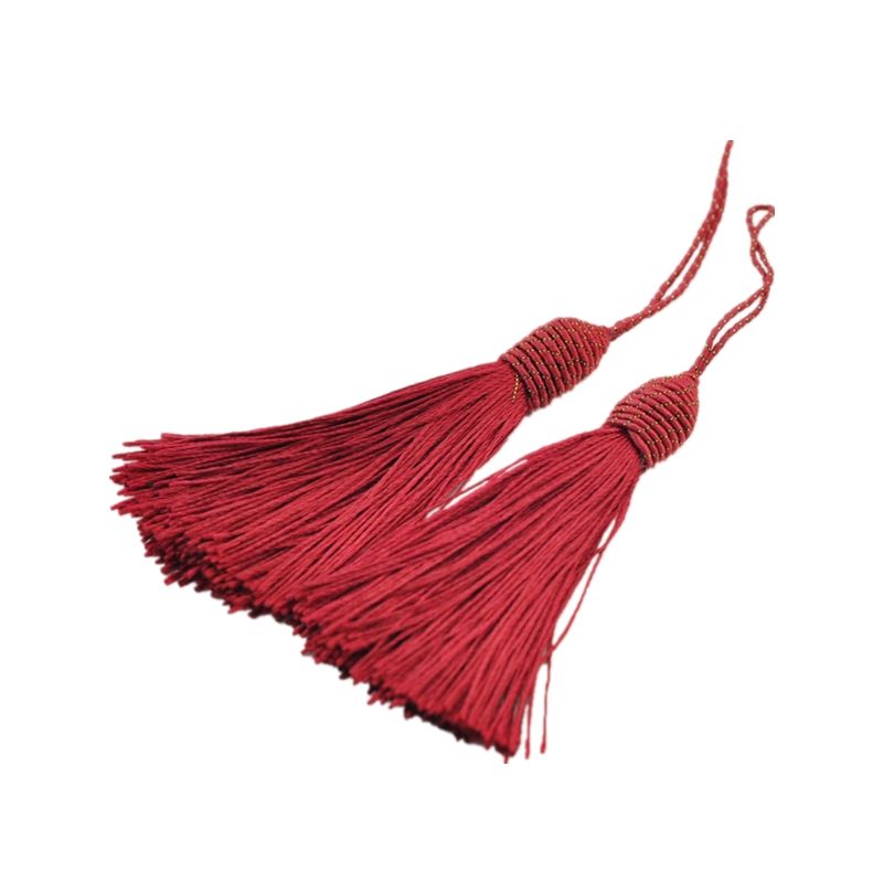 Однотонная бахрома из полиэстера (Fashion Decoration)