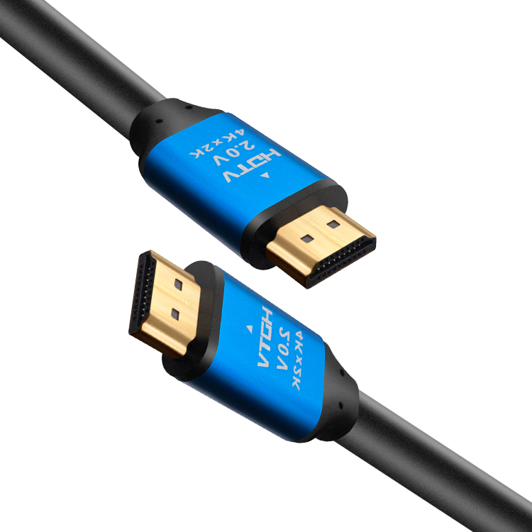 Qiulinnk Factory Ultra HD HDMI 4K 60Hz Cable High Speed HDMI2.0 Video Cable for Home Speaker 1.5M 20M Box Packing 8K Resolution