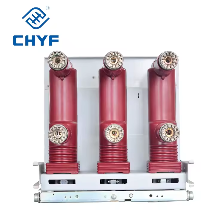 CHYF Vacuum Circuit Breaker Automatic Outdoor High Voltage 3 Phase DC 12KV 1250A 25kA Breaking Capacity Copper CN;ZHE VS1 VCB