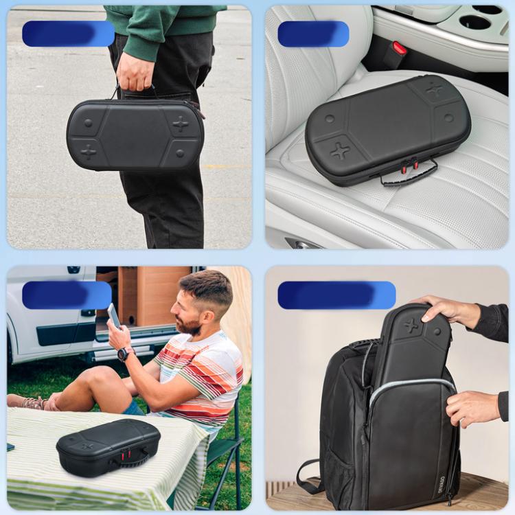 Game Console Storage Box Scratchproof Protective Cover Bag for Steam Deck/Nintendo Switch/Rog Ally Carrying Case Travel Bag