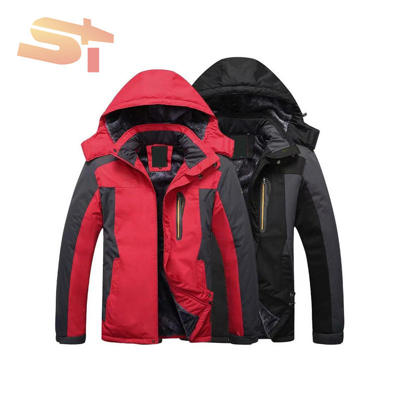 Outdoor Plus-size Men's Embroidered