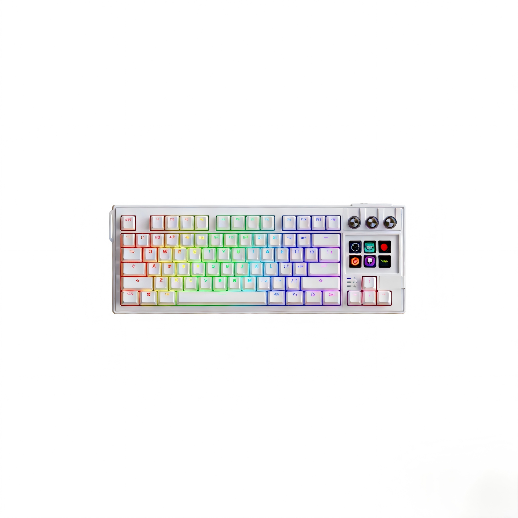 MiraBox K1Pro Stream Deck Integrated Mechanical Keyboard for Gaming and Productivity