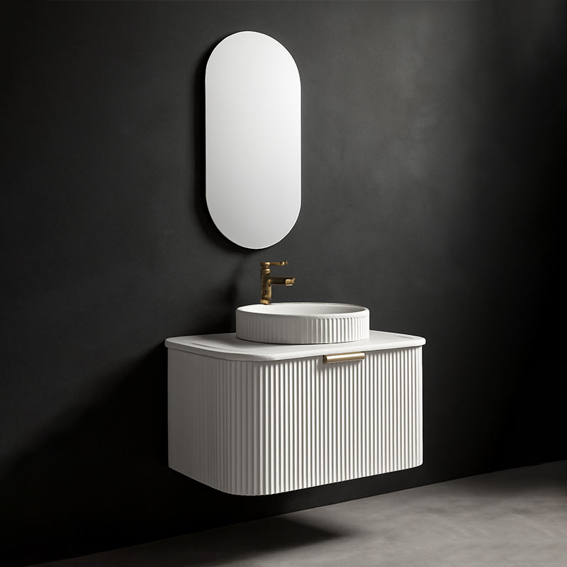 Тумба с рифленым фасадом Contemporary Fluted
