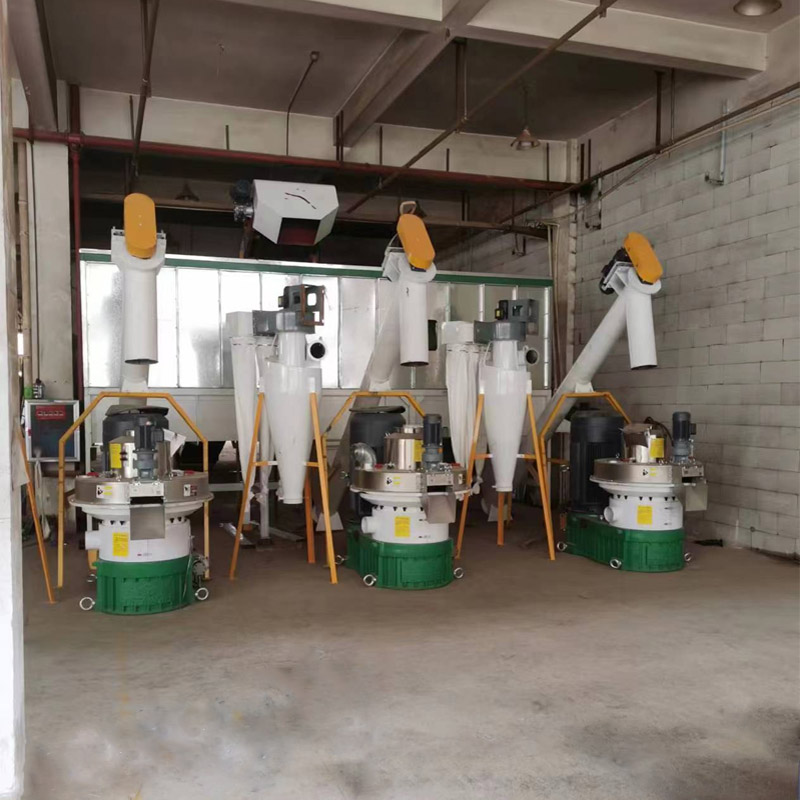 Complete Wood Pellet Production Line Biomass Fuel Making Machine