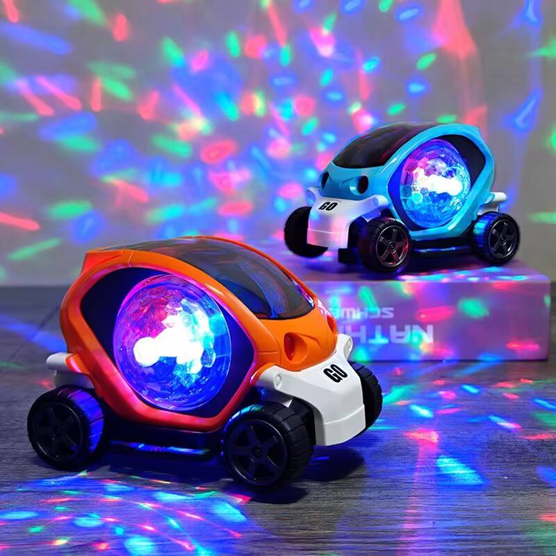 Мини-автомобиль с 3D-подсветкой и звуком