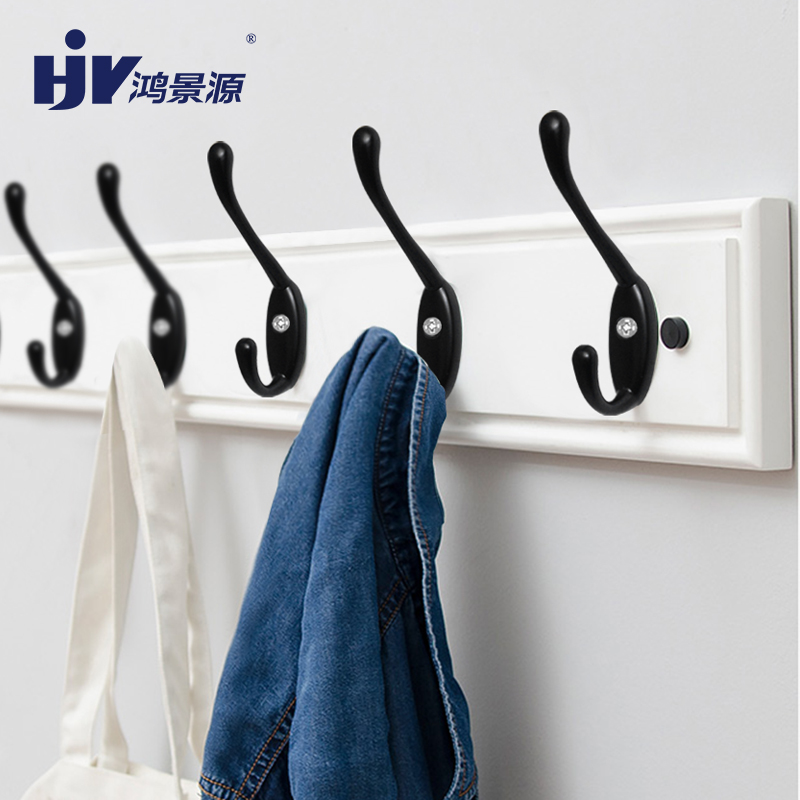 Metal Hooks for Clothes Hanger for Wardrobe and Living Room Hanging Drying Clothes in Bathroom or Kitchen Hook Hanging Clip