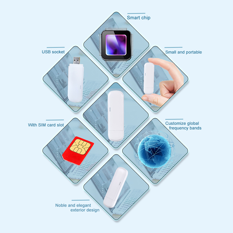ODM OEM Factory Price Mini UFI Dongle 4G LTE USB Modem Pocket WiFi Router Sim Card Slot Global Frequency Band