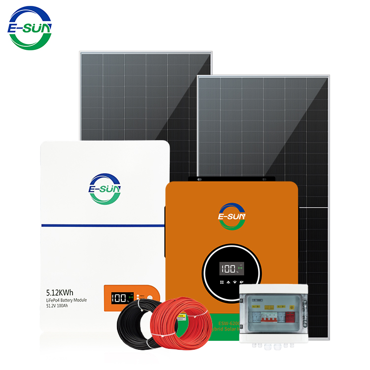 5KWh LiFePO4 Battery System Smart BMS 51.2V 100AH Wall Mounted LFP Battery 6000 Deep Cycle for Household Storage Ernergy