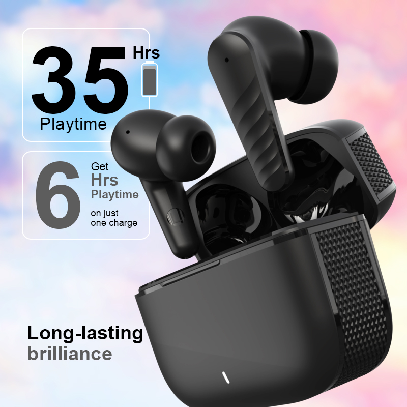 T8  TWS Headphones Stereo Sound Earphones 35H Playtime Gaming Earbuds Waterproof V5.4 Wireless Earphones ENC TWS