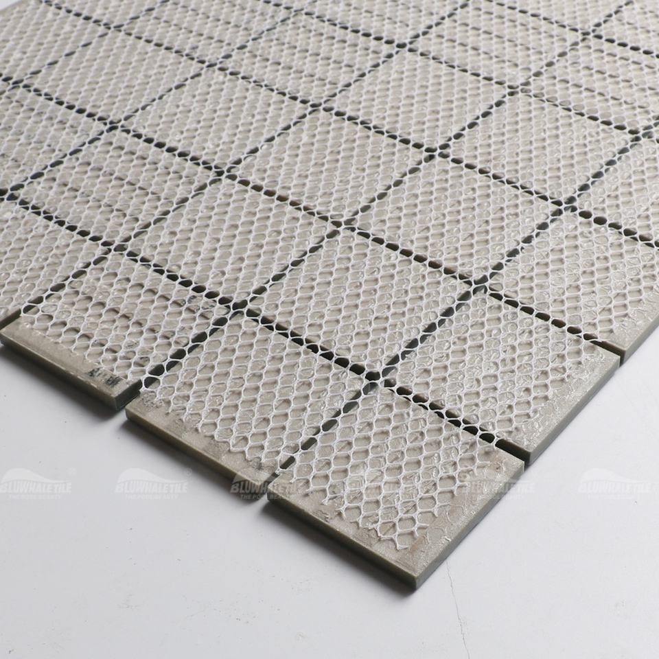 Бирюзовая мозаика с инкжет-поверхностью (Foshan Factory)