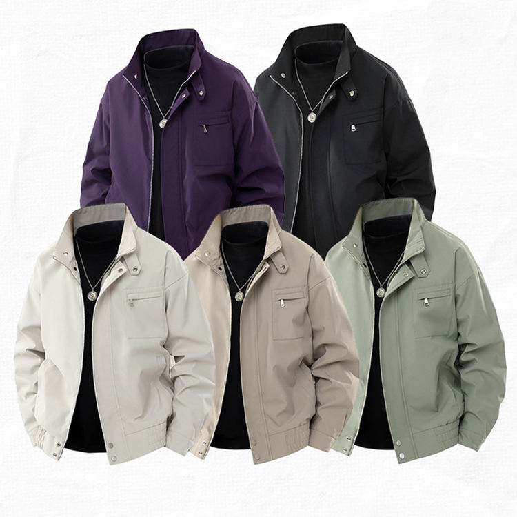 Stand Collar Jacket Autumn