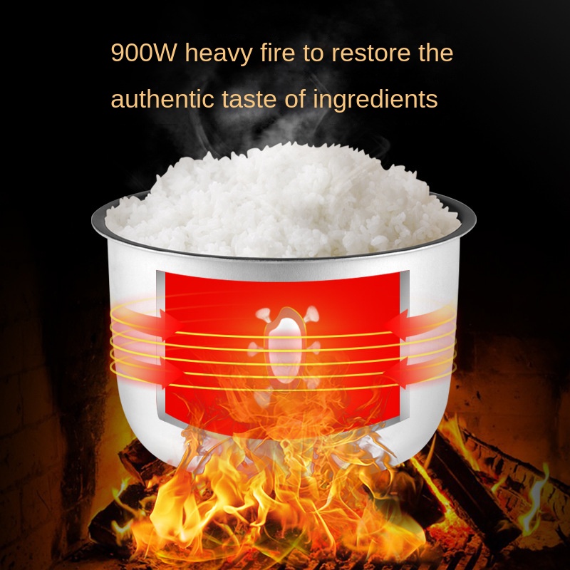 In Stock 5L Automatic Smart Digital Touch LCD Multi Non-Stick Home Electric Digital Rice Cooker