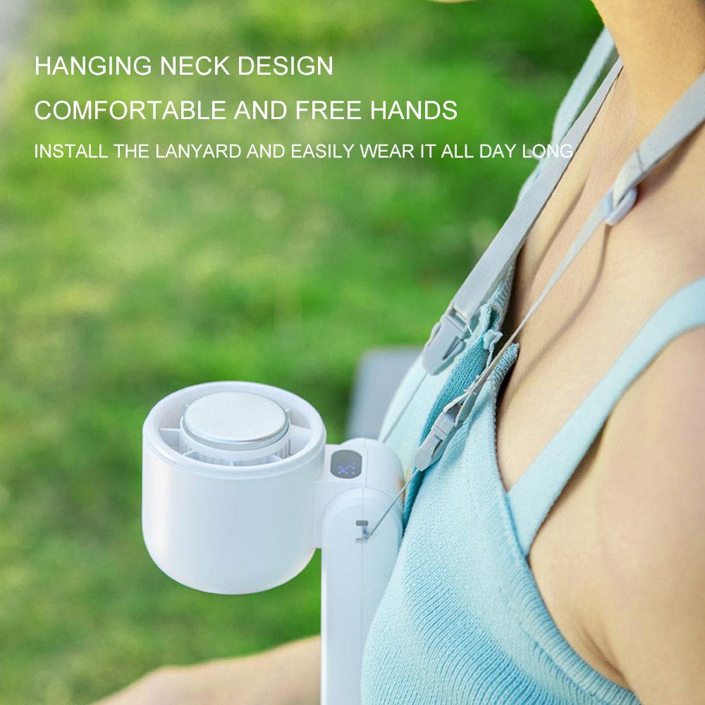 CYKE 2026 hot Refrigeration High Speed Cold Cooling Ice Compress Fan 100 Gear Adjustment Portable High Speed Handheld Fan 650