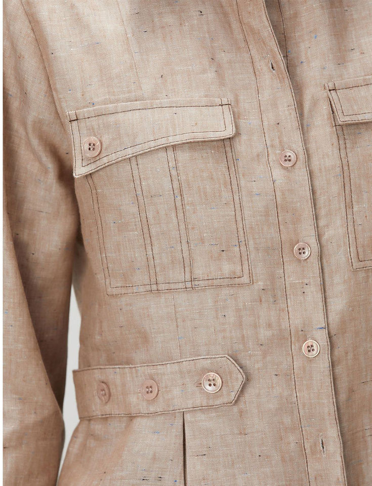 Льняная рубашка 100% Linen (Autumn Linen)