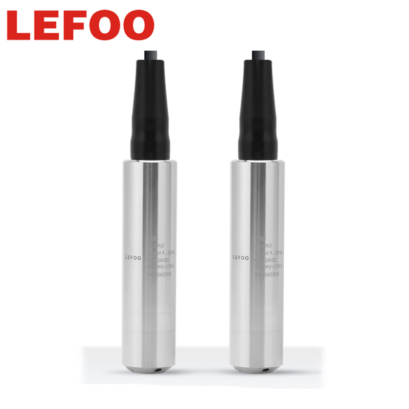 LEFOO 4-20mA Hydraulic Static Pressure Water Level Meter Liquid Level Transmitter Tank Pool River Level Gauge Sensor