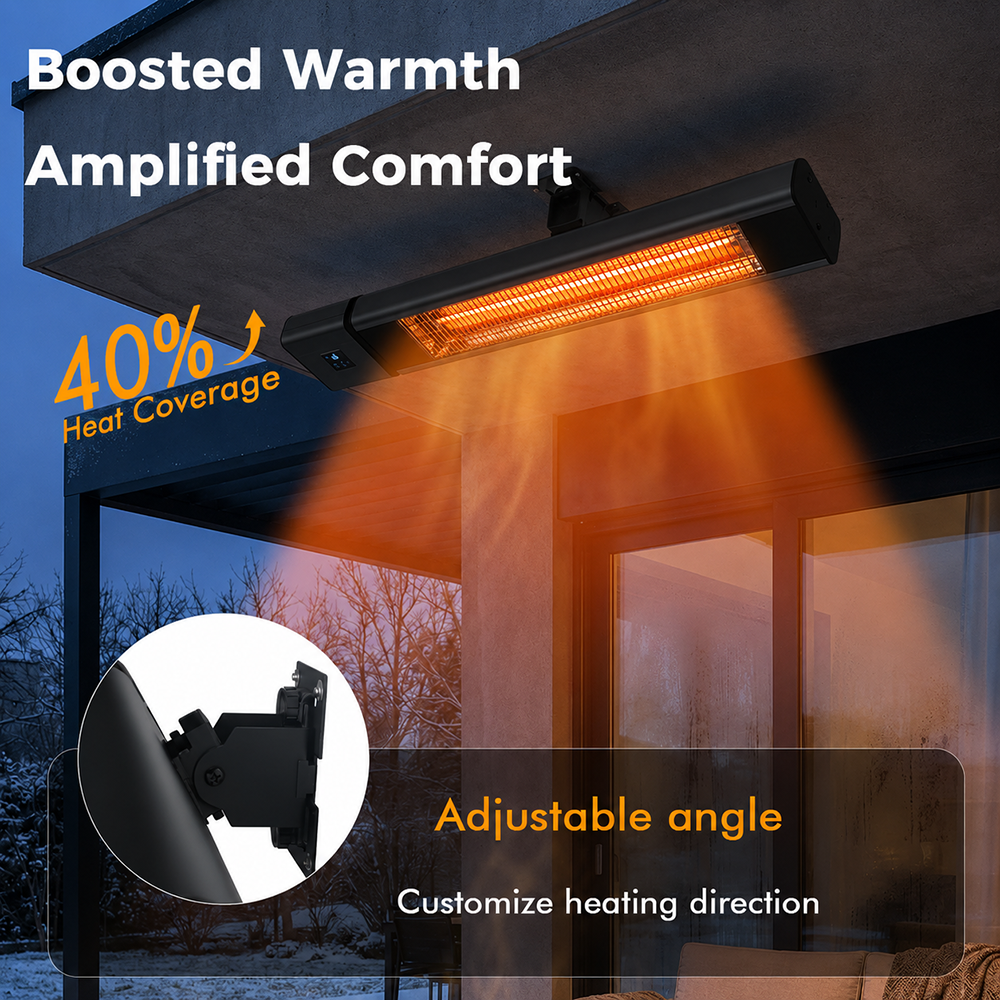 1800W Ip65 Heater,Remote Controlled Heaters,Infrared Warmer