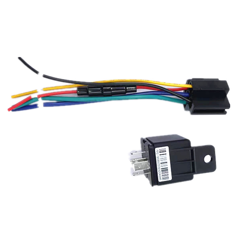 12V/24V Automotive Relays 5-Pin Fixed Back Conversion 40A/80A/100A AC 12V 4 Pin GPS Car Relay for Vehicle Tracking