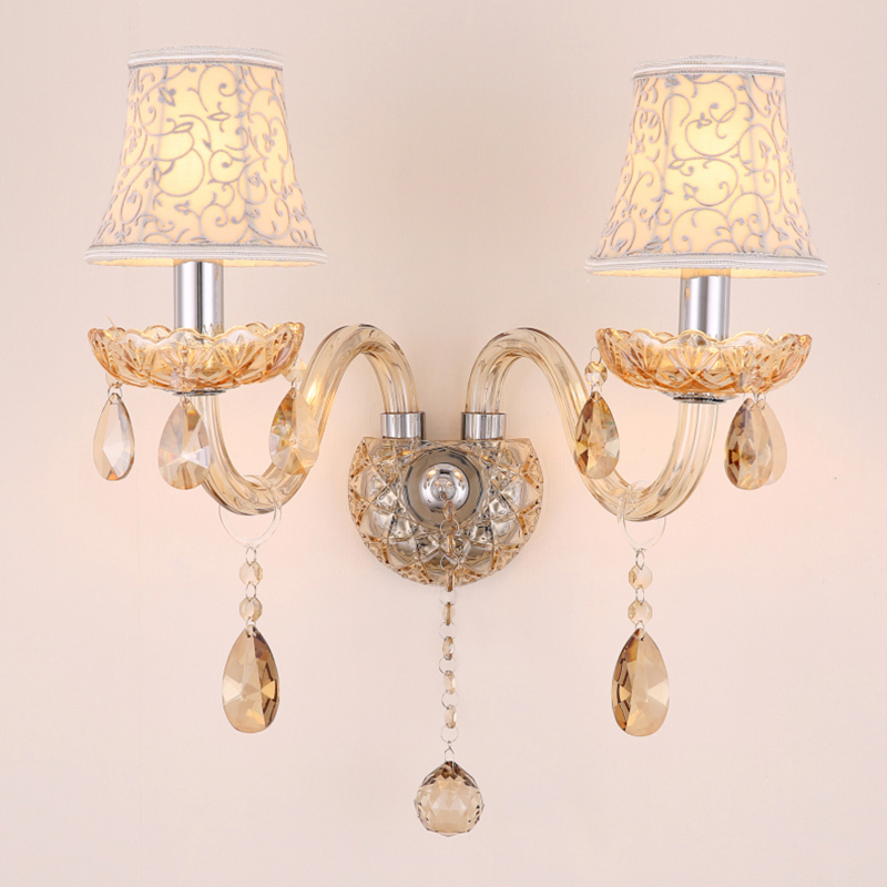 Interior Modern Glass Wall Lamp Hotel Guest Room Living Room Wall Lamp Hotel High Quality Led Cheap Wall Lights