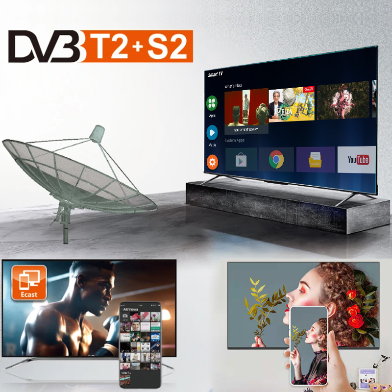 Cheap Frameless Led Television Led Smart Tv 32 50 55 Inch Smart Tv