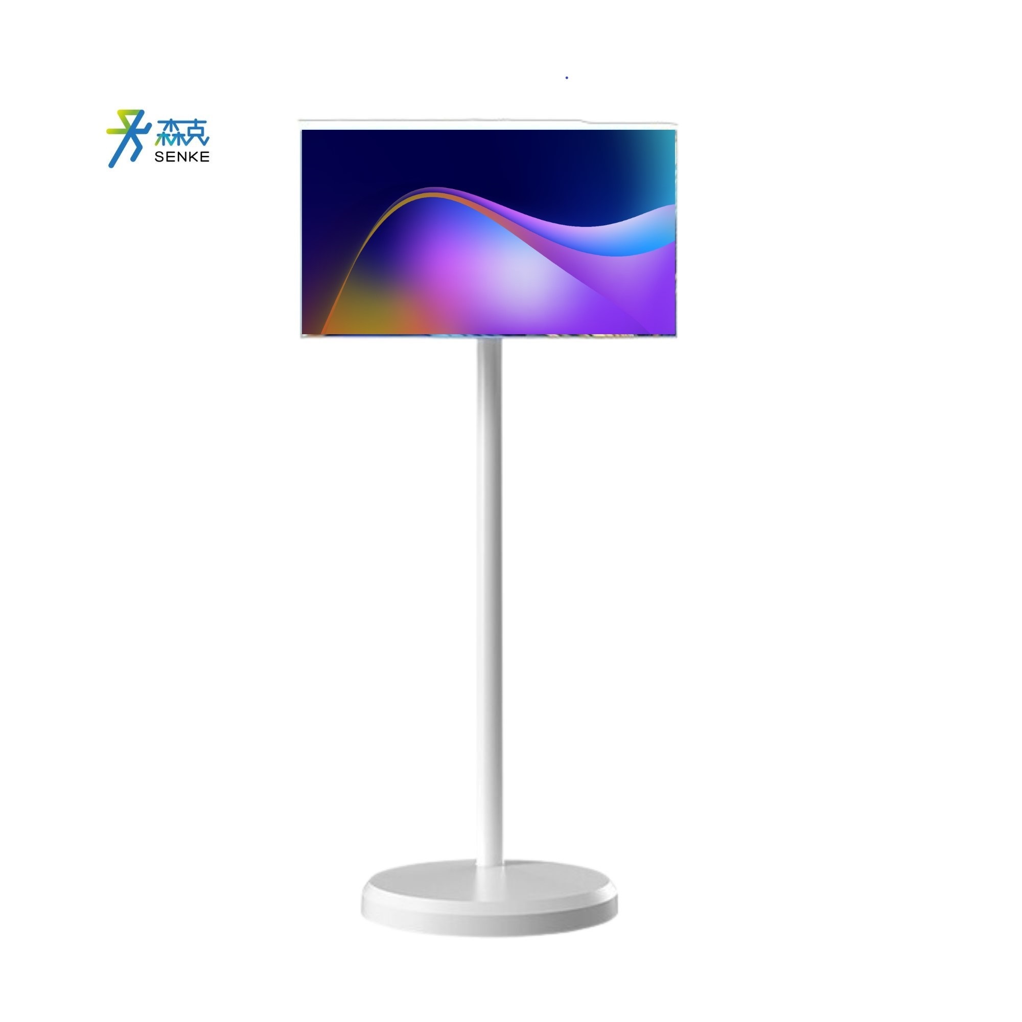 21.5 Inch Incell Smart Smart by Me TV TV Smart Rotate Screen Touch Display IPS Movable Android 12 Stand