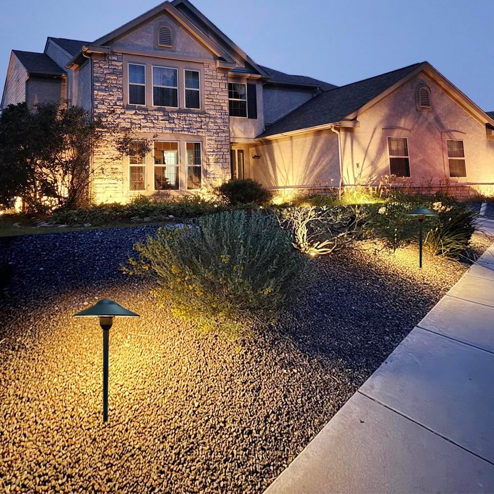 Low Voltage Outdoor Ip65 Waterproof Garden Patio Landscape Lighting Aluminum Led Lawn Pathway Lights 12V 24V