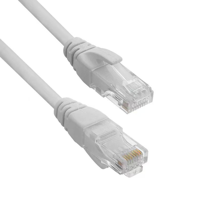 Denixi CAT5 5E Local Area Network Cable for Indoor Use - 5 Meters (RJ45 Connector) - WiFi Extender and Computer Connection Cable