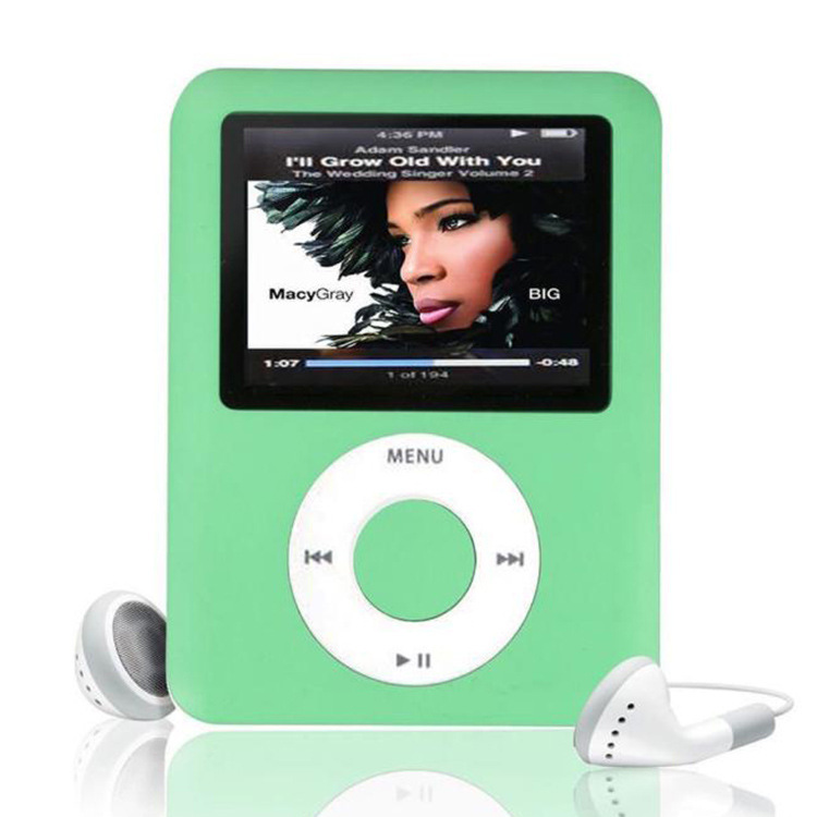 Ipo Nano MP3 Mp4 Player Hotechs MP3 Music Player with 8gb 16gb 32GB Memory SD Card LCD Screen Mp3 Player with FM Radio