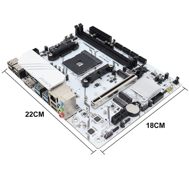 Hot Selling JGINYUE B550M PRO New DDR4 Desktop Motherboard for Gaming PC with 64GB RAM Capacity