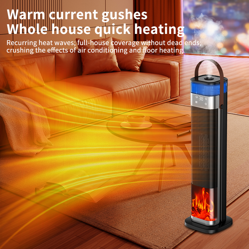 LOVFE Wholesale 2000w Fast Heating Fan Winter Warmer Overheat Room Heating Stove Household PTC Heaters Portable Electric Heater