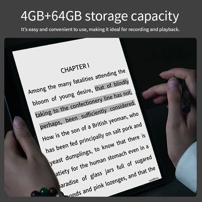 OEM/ODM 10,3-дюймовый планшет E Ink, черно-белый, умный планшет E-Paper для письма, для совещаний, дизайна, творческого скетчинга и заметок