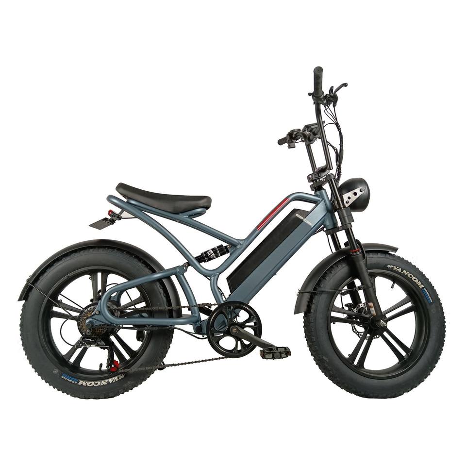 Электробайк с толстыми шинами 20" (Fat Tire)