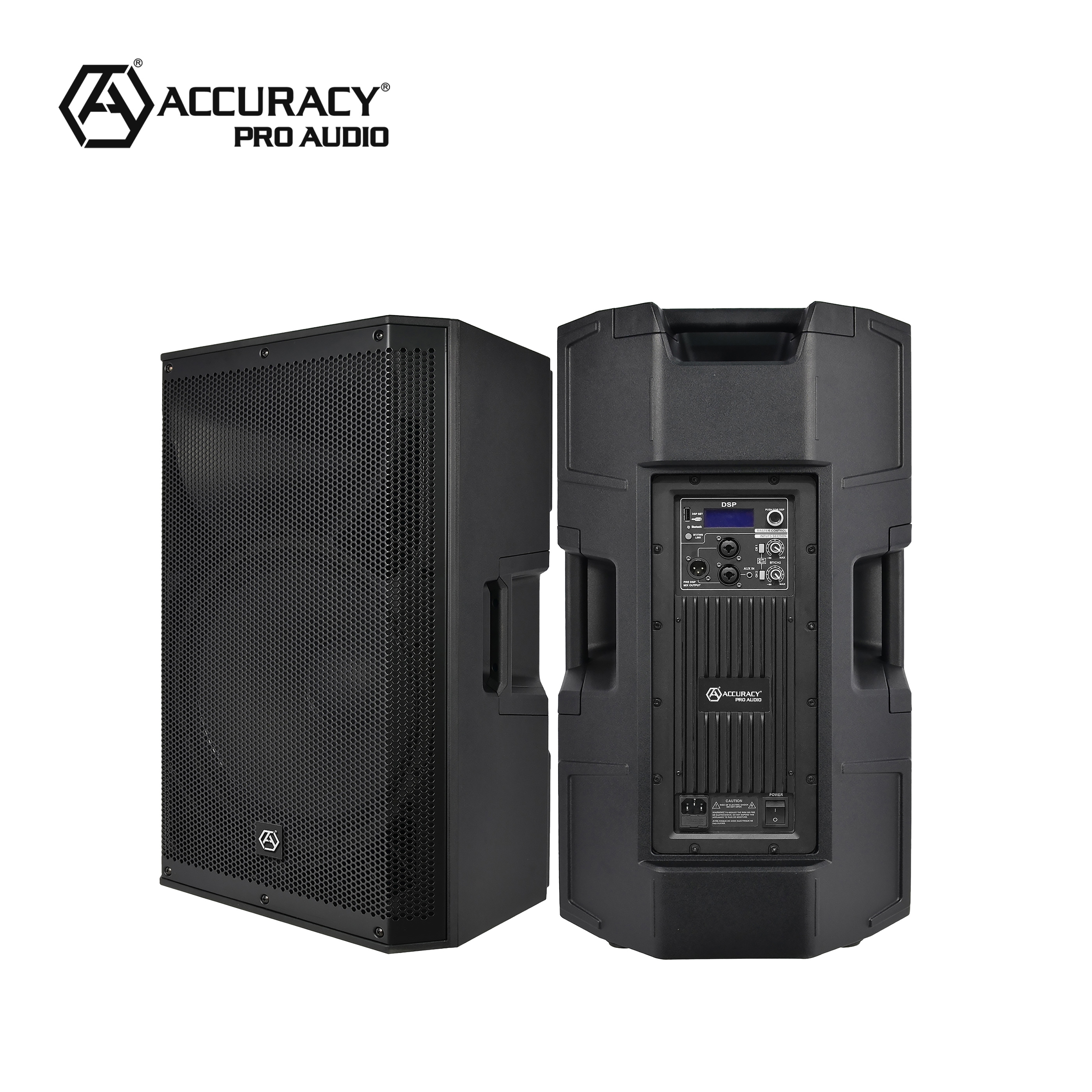 Accuracy Pro Audio CBN15-COMBO Complete PA System Outdoor Concert Professional Audio Set Speakers Audio Sound System