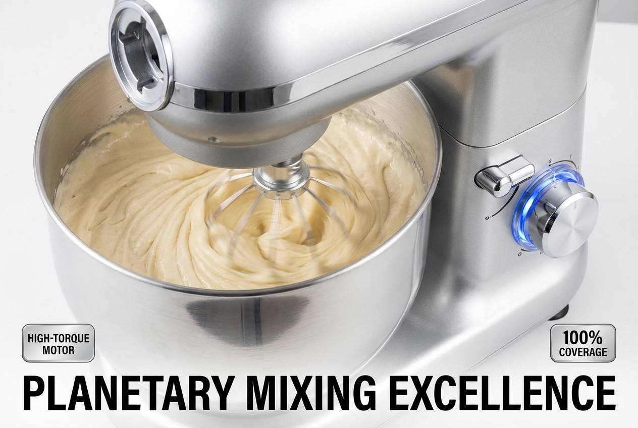 Multifunctional 5.5-Liter 8-in-1 Food Processor SM-1519BM Cross-Border Ready Electric Popular Export Item for Russia Household