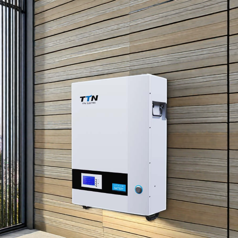 TTN Long-Life Span Household Lithium Battery Bank 5kwh 20kwh 18650 LCO 100ah 98% Lifepo4 High Performance Rechargeable Storage Lithium Battery