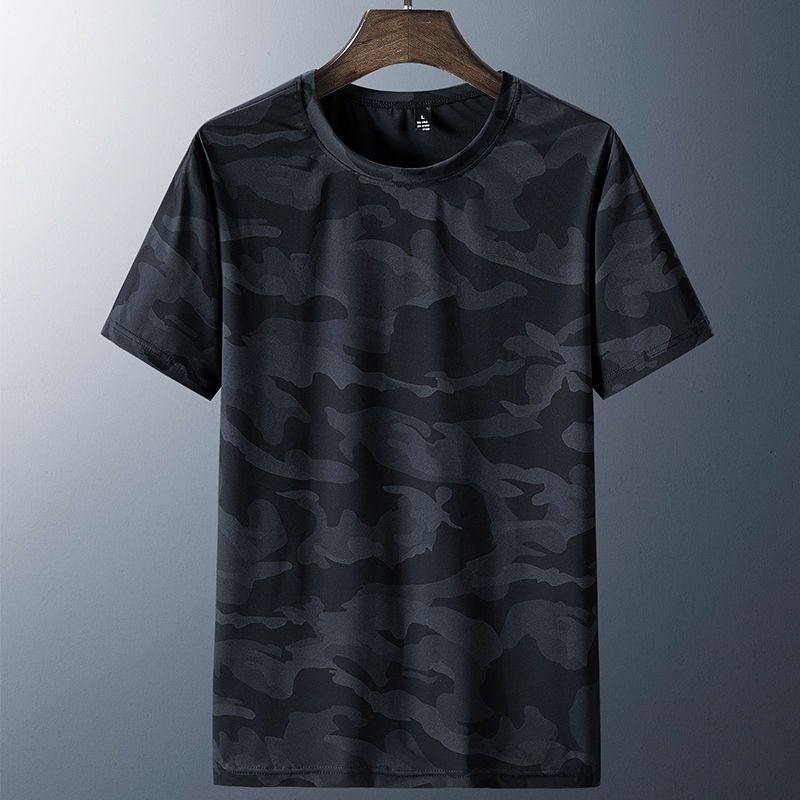 Camouflage Ice Silk Short Sleeve