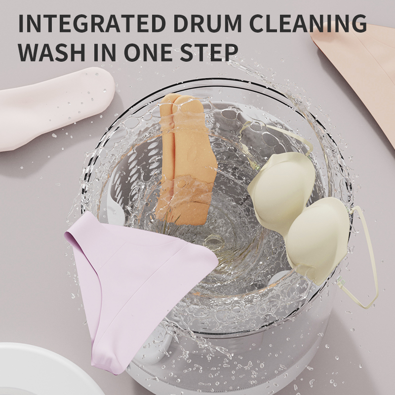 The Latest Portable 3-liter Washing Machine Mini All-in-one Washer-dryer Suitable for Dormitories and Use