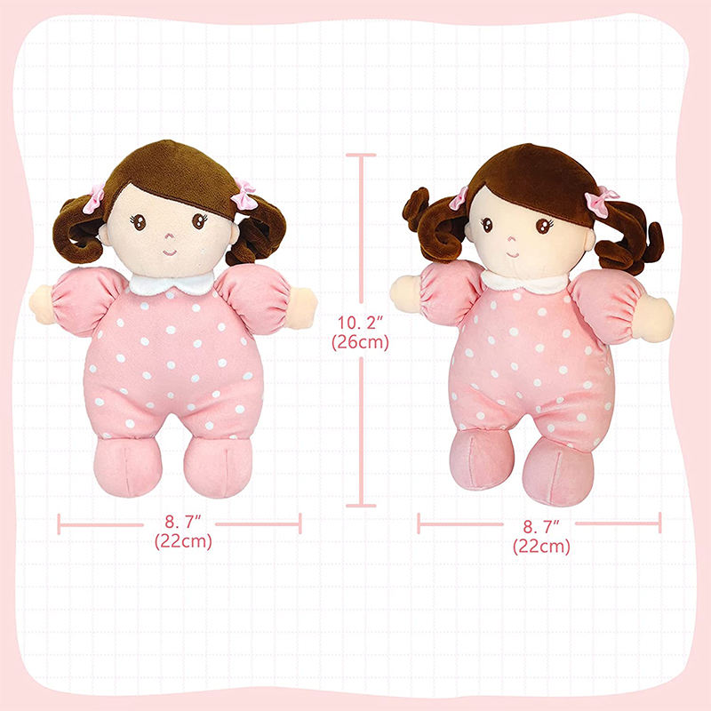 Текстильная тряпичная кукла для девочек (Rag Doll)