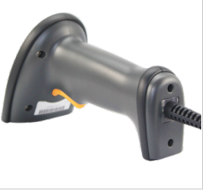USB 1D Wired Handheld Barcode Scanner High Quality CCD Light Source for Supermarket and Logistics Applications