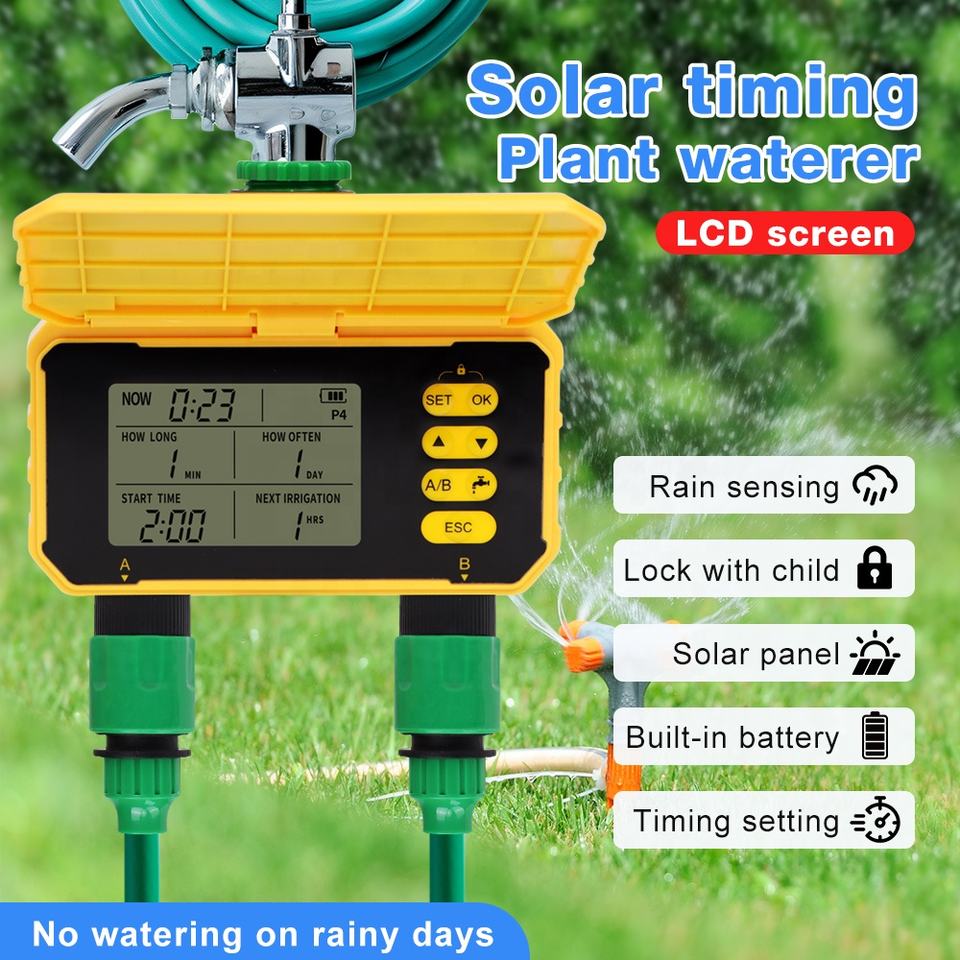 Двухканальный таймер автополива