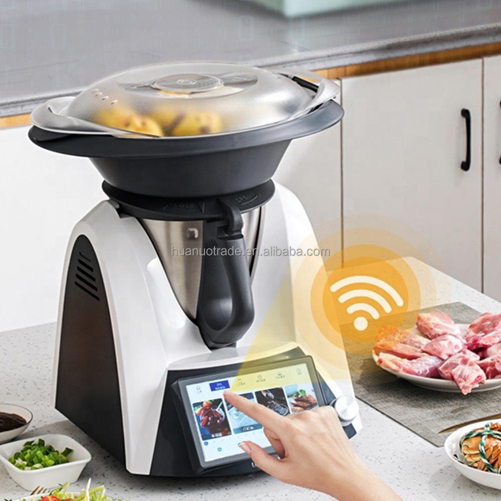 Intelligent Multi-functional Cooking Machine Blender Stirring Recipe Weighing Functions Multi-language Support Large Capacity