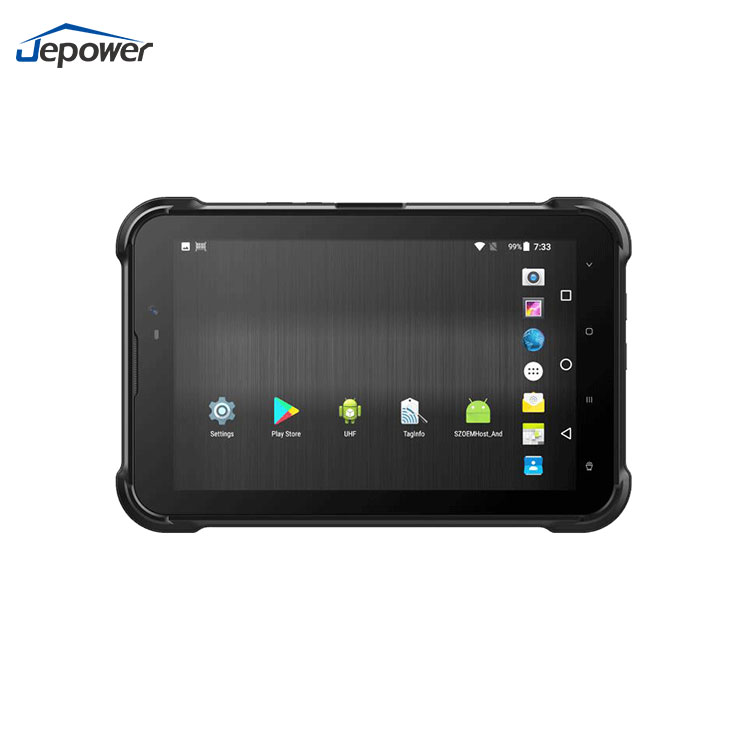 Rugged Octa Core New Industrial Android Tablet PC 8" Touch Screen IP67 4G/NFC 8000mAh Barcode Scanner